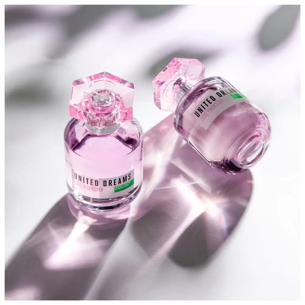 Benetton Love Yourself Rosado EDT para mujer 80 ml - Aromática CR