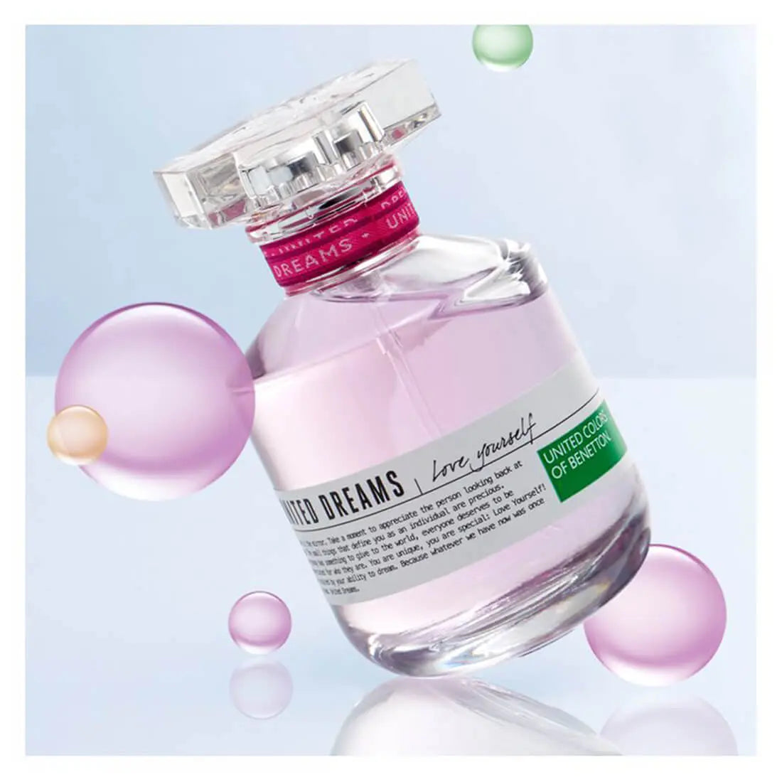 Benetton Love Yourself Rosado EDT para mujer 80 ml - Aromática CR