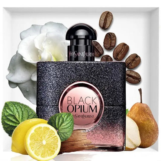 Black Opium Floral Shock EDP para mujer 90 ml - Aromática CR