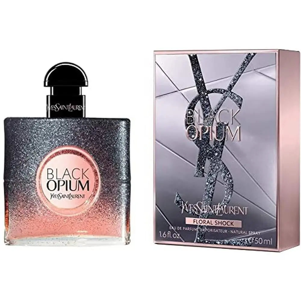 Black Opium Floral Shock EDP para mujer 90 ml - Aromática CR