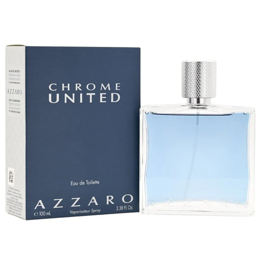 Chrome United EDT para hombre - Aromática CR