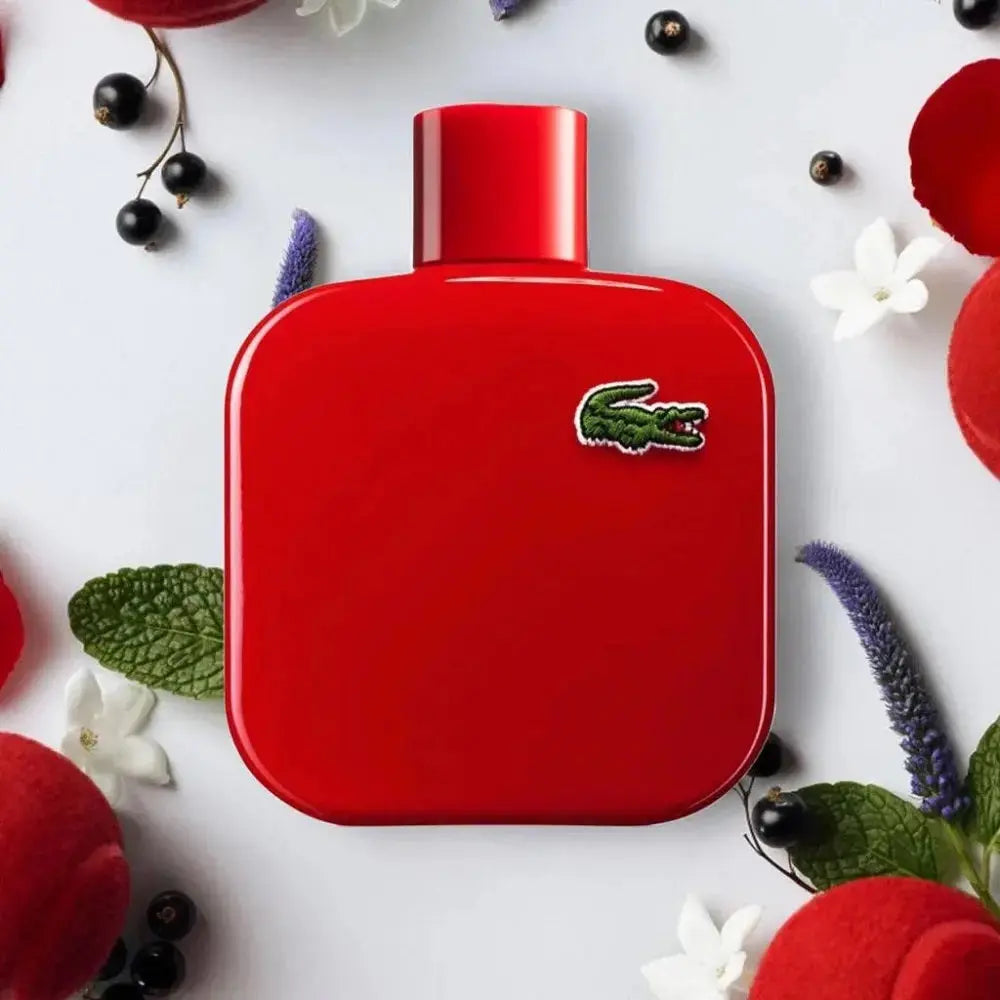 Lacoste Rouge Rojo EDT para hombre – Aromática CR