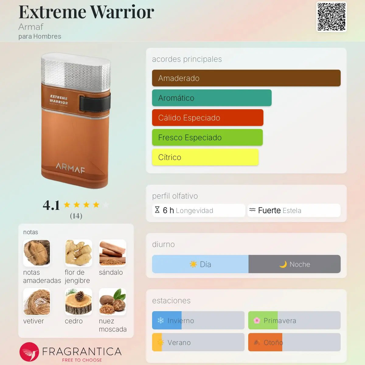Extreme Warrior - Aromática CR