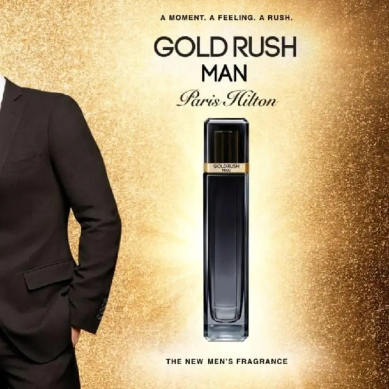 Gold Rush Perfume ParÃs Hilton Para Hombre Gold Rush Man