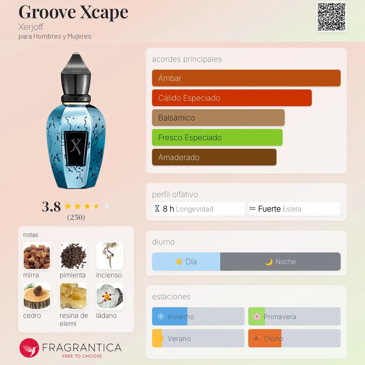 Groove Xcape - Aromática CR