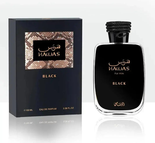 Hawas Black EDP para Hombre - Aromática CR