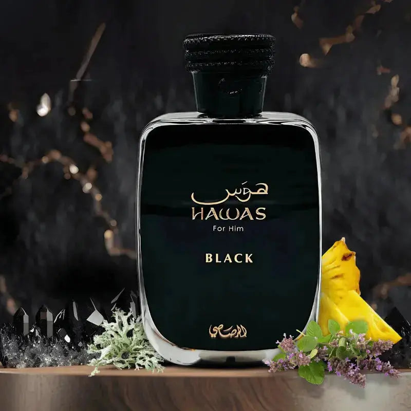 Hawas Black EDP para Hombre - Aromática CR