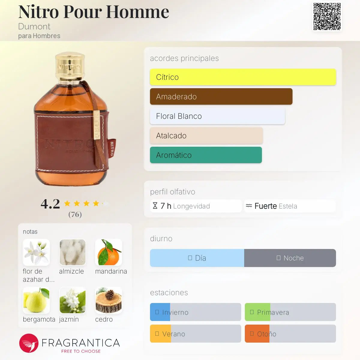 Nitro Pour Homme - Aromática CR