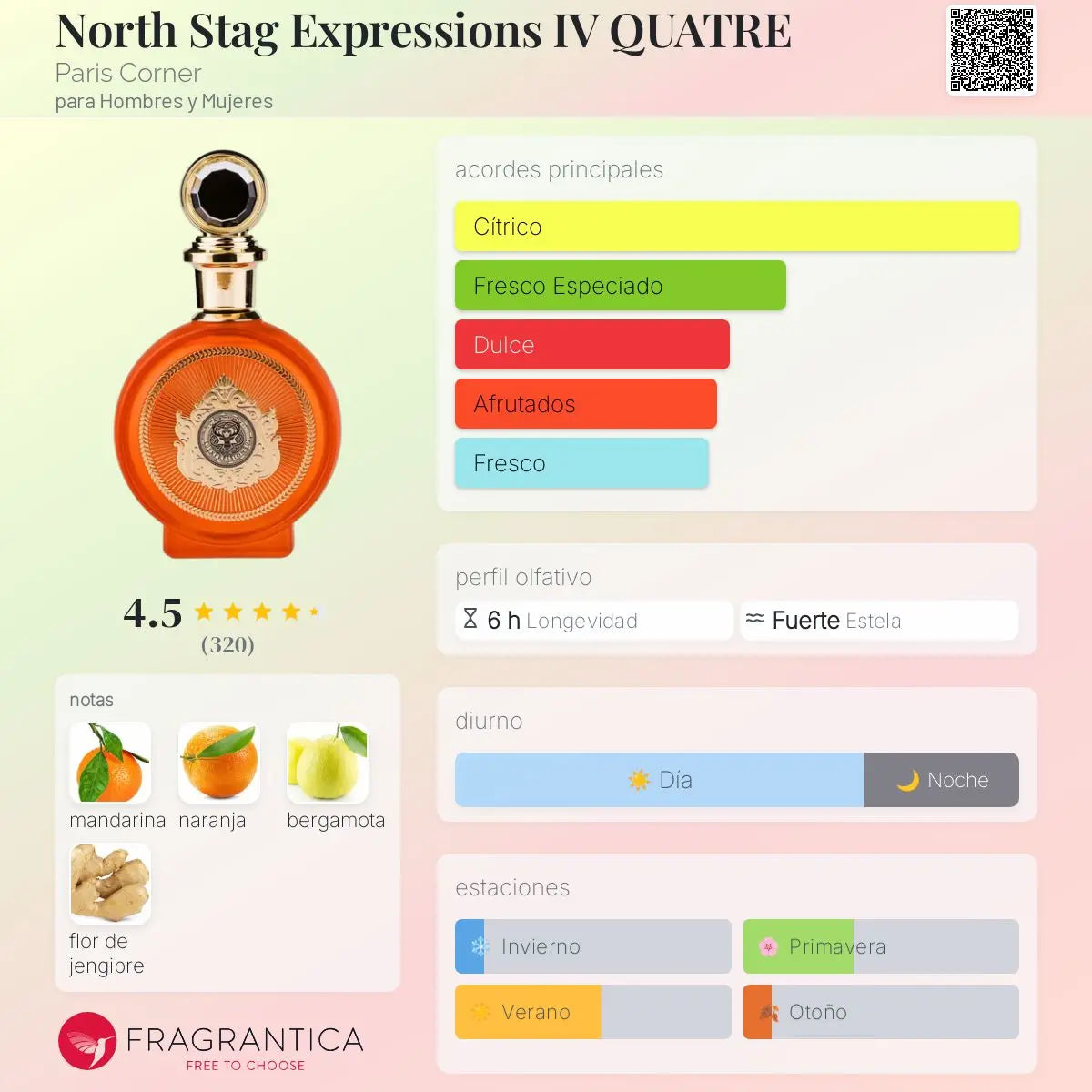 North Stag Expressions IV QUATRE - Aromática CR