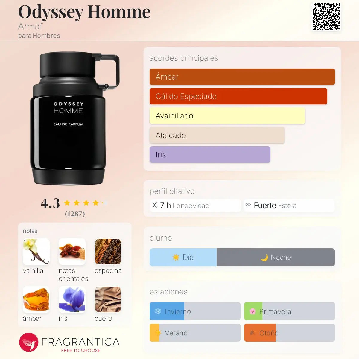 Odyssey Homme - Aromática CR