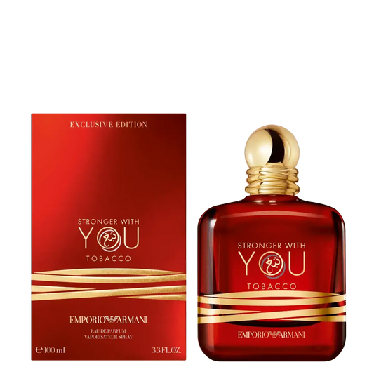 Emporio Armani Stronger With You Tobacco EDP para Hombre - Aromática CR