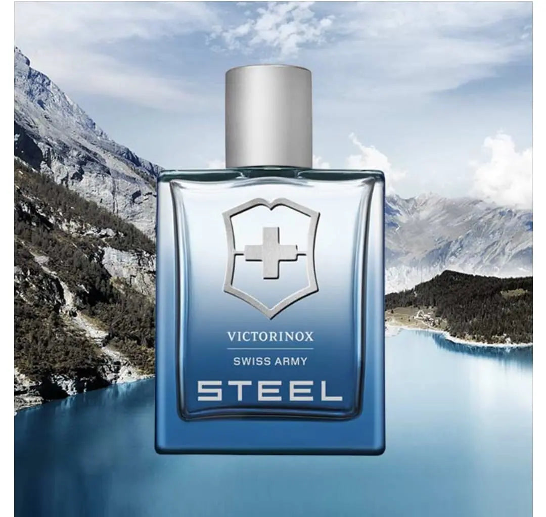 Swiss Army Steel EDT para hombre 100 ml - Aromática CR
