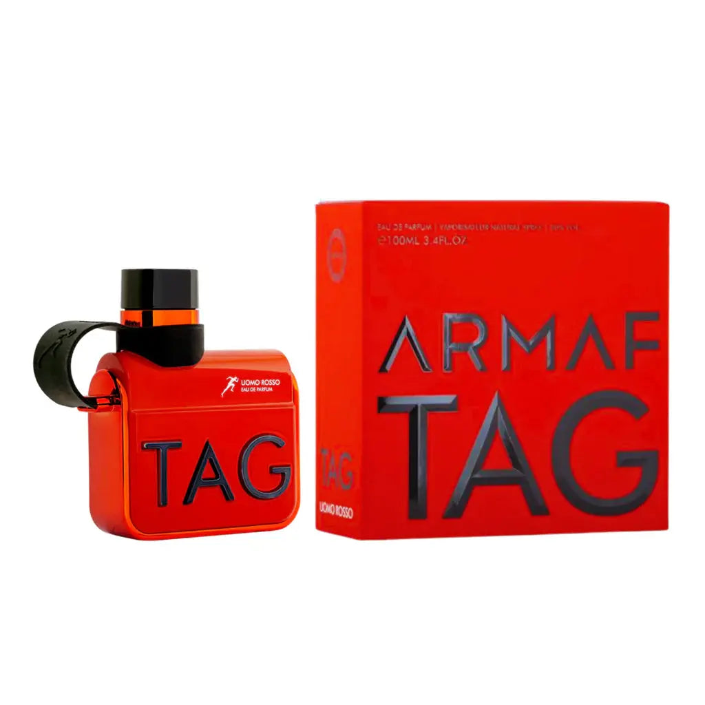 Tag Him Uomo Rosso EDP para Hombre - Aromática CR