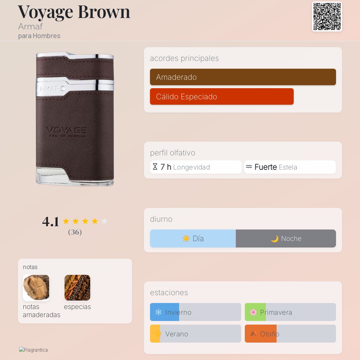 Voyage Brown - Aromática CR