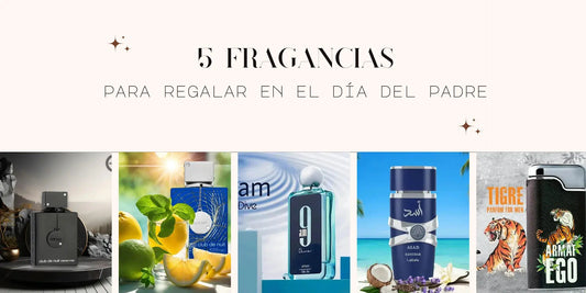 5 fragancias para regalar en el Día del Padre