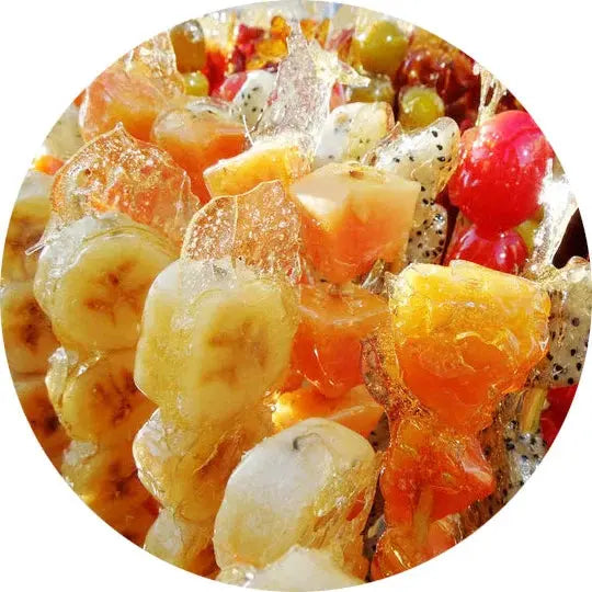 Frutas confitadas
