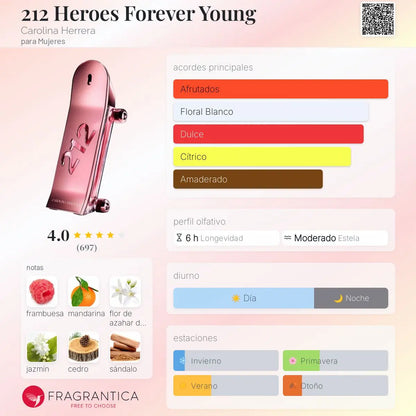 212 Heroes Forever Young - Aromática CR