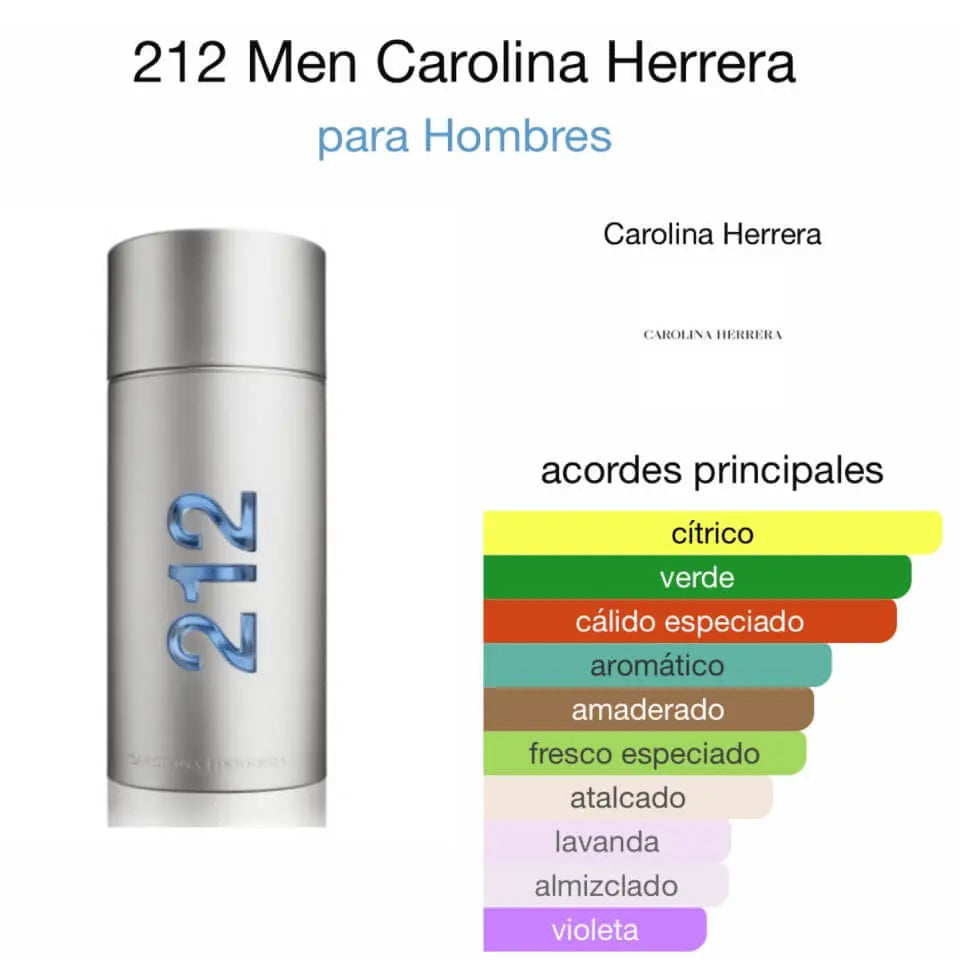 212 Men EDT para hombre - Aromática CR