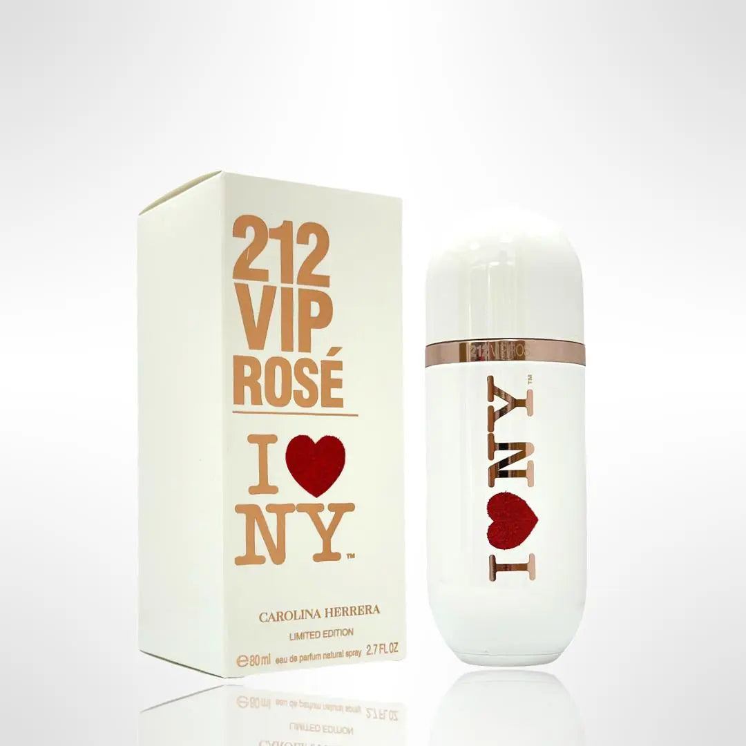 212 VIP Rose I Love NY EDP para mujer 80 ml - Aromática CR