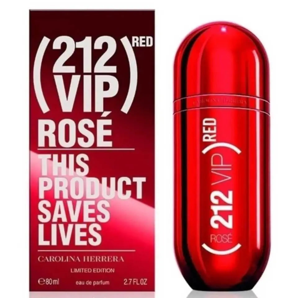 212 VIP Rosé Red EDP para mujer 80 ml - Aromática CR