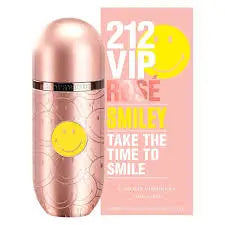 212 VIP Rosé Smiley EDP para mujer 80 ml - Aromática CR