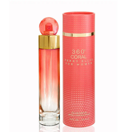 360° Coral Perry Ellis EDP para mujer 100 ml - Aromática CR