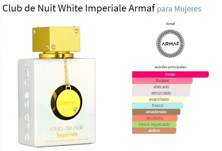 ARMAF Club de Nuit Imperiale mujer EDP 105 ml - Aromática CR