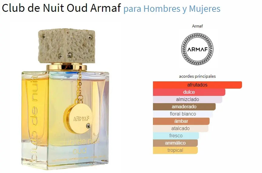 ARMAF Club de Nuit Oud de Lujo EDP unisex 100 ml - Aromática CR