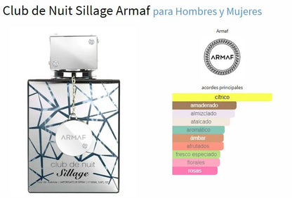 ARMAF Club de Nuit Sillage hombre EDP 105 ml - Aromática CR