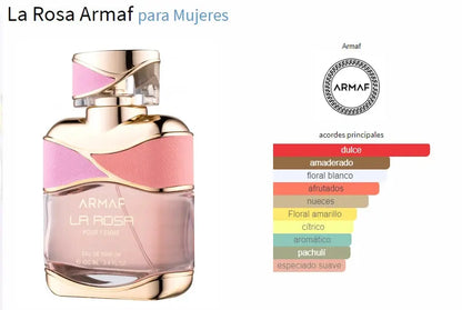 ARMAF La Rosa EDP para mujer 100 ml - Aromática CR