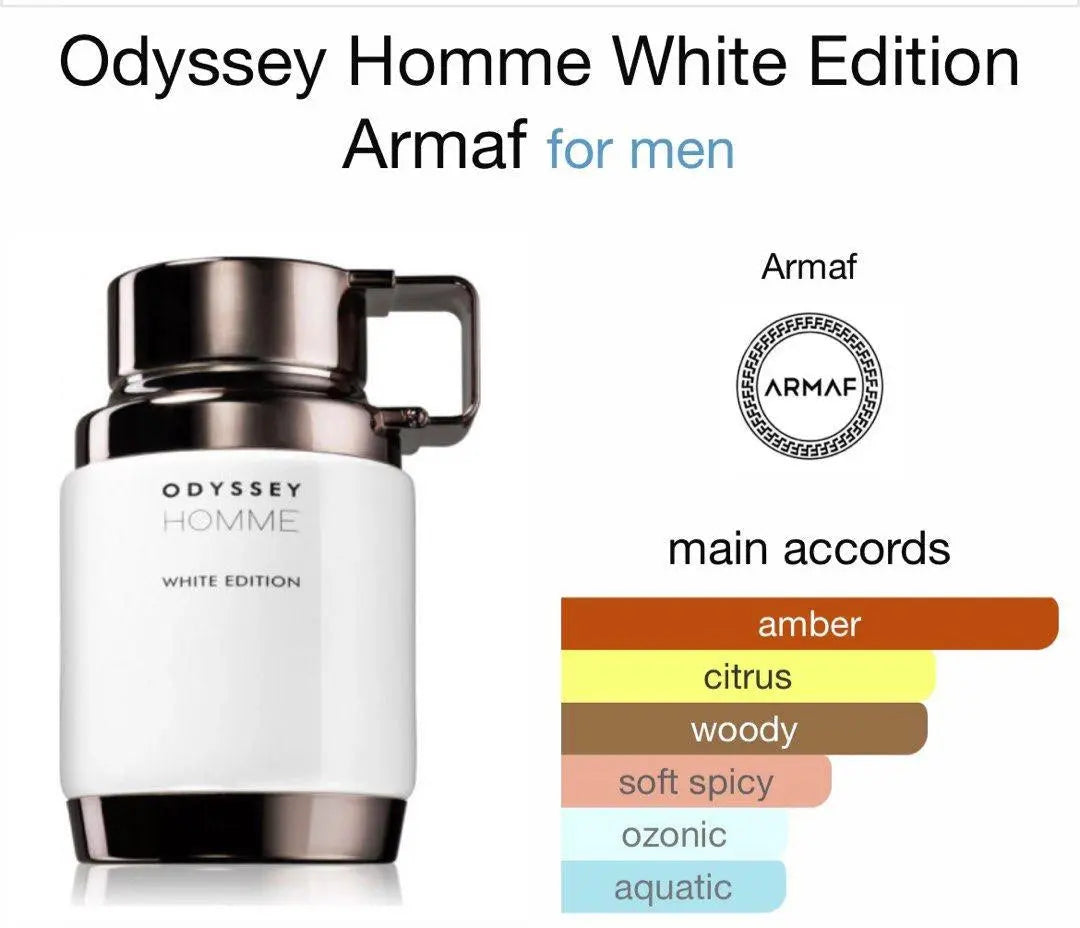 ARMAF Odyssey White Homme EDP para hombre 100 ml - Aromática CR