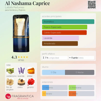 Al Nashama Caprice - Aromática CR