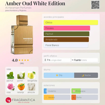 Amber Oud White Edition - Aromática CR