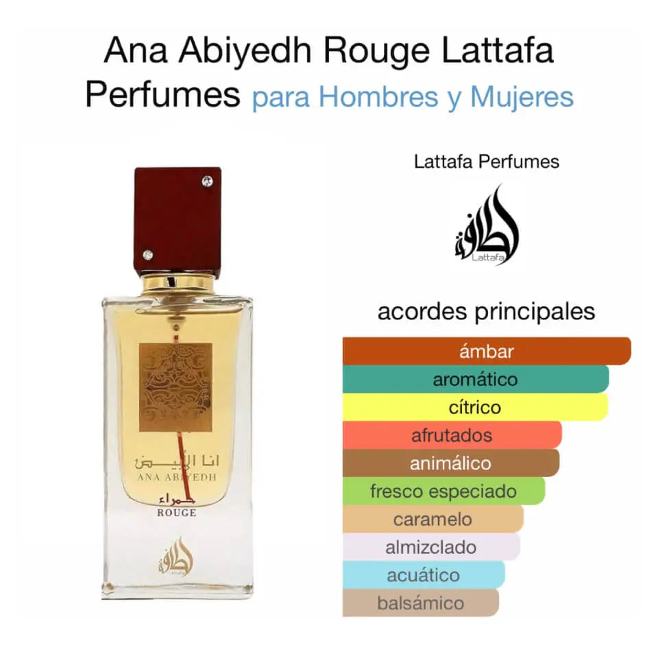 Ana Abiyedh Rouge EDP unisex 100 ml - Aromática CR