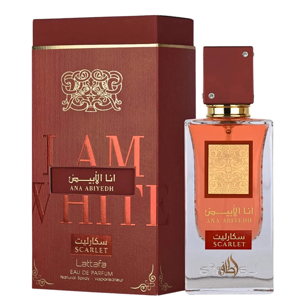香水(女性用) Lattafa Ana abiyedh Scarlet Lattafa Perfumes Ana Abiyedh Scarlet en Costa Rica – Aromática CR