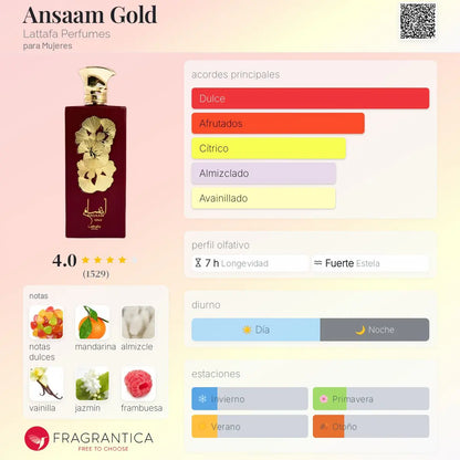 Ansaam Gold - Aromática CR
