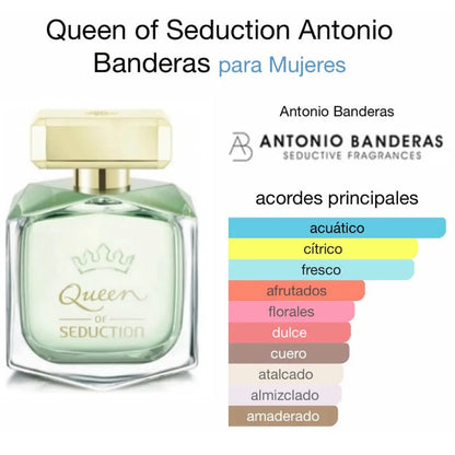 Antonio Banderas Queen of Seduction EDT para mujer 80 ml - Aromática CR