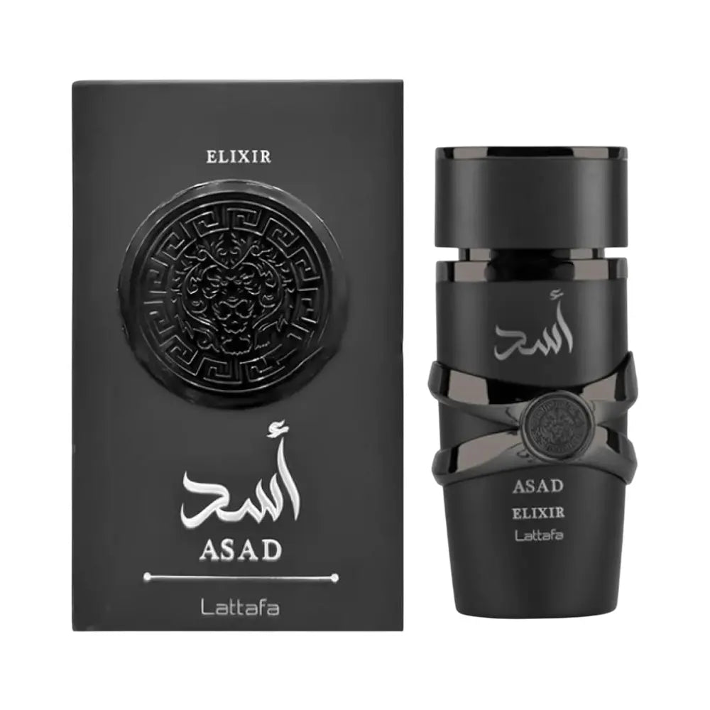 香水(男性用) Lattafa asad elixir Lattafa Perfumes Asad Elixir en Costa Rica – Aromática CR