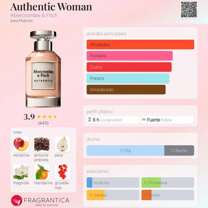 Authentic Woman - Aromática CR