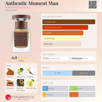 Authentic Moment Man - Aromática CR