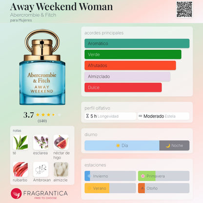 Away Weekend Woman - Aromática CR