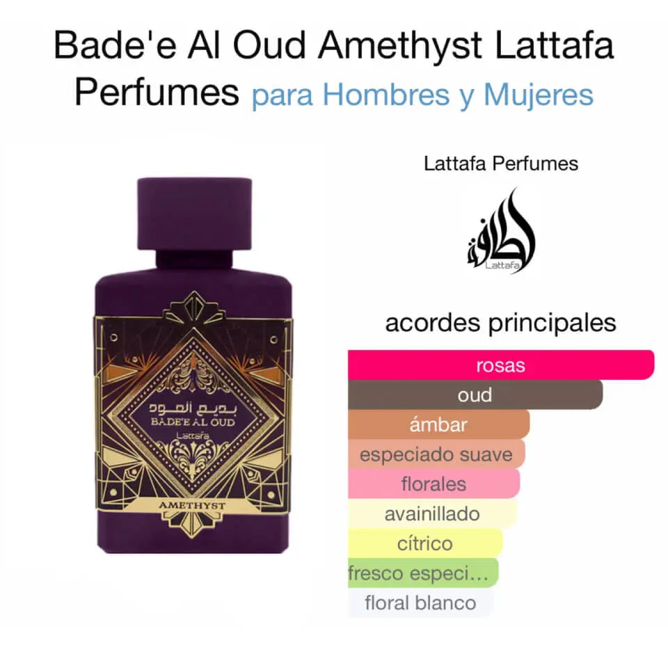 Bade'e Al Oud Amethyst EDP unisex 100 ml - Aromática CR