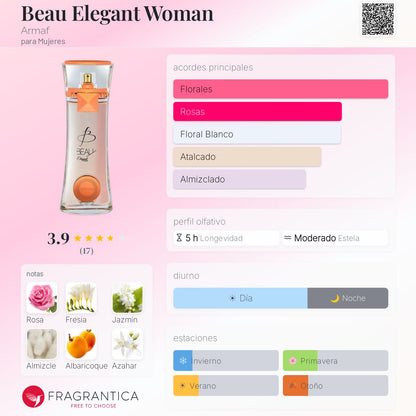 Beau Elegant Woman - Aromática CR