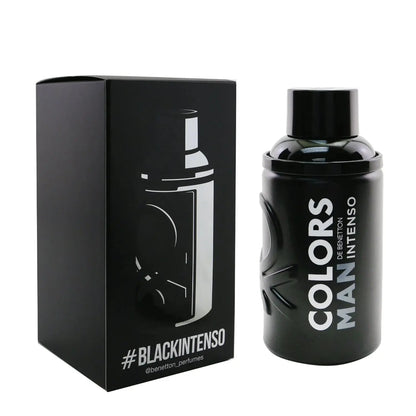 Benetton Colors Man Black Intenso EDT para hombre 100 ml - Aromática CR