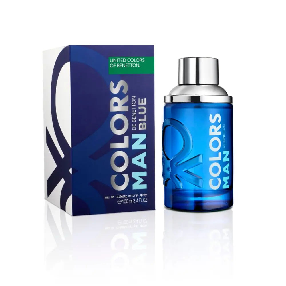 Benetton Colors Man Blue EDT para hombre 100 ml - Aromática CR