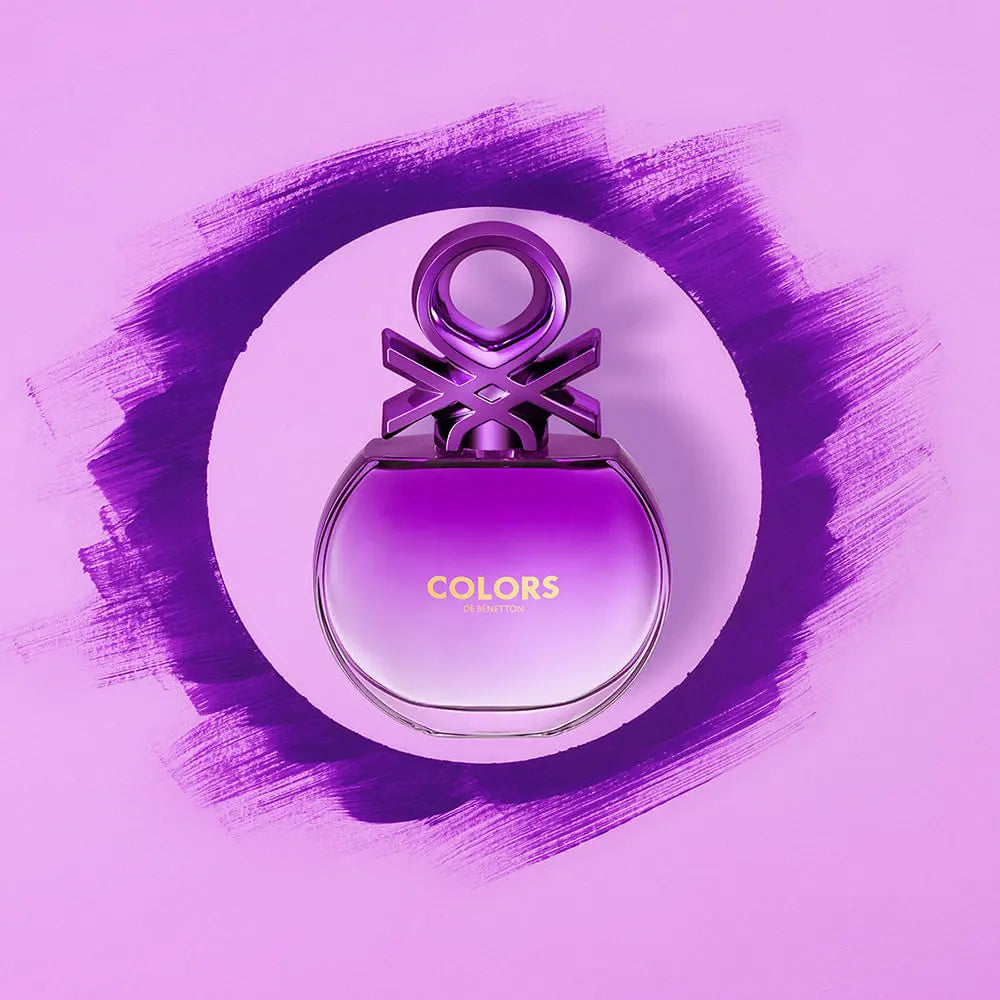 Benetton Colors Purple EDT para mujer 80 ml - Aromática CR