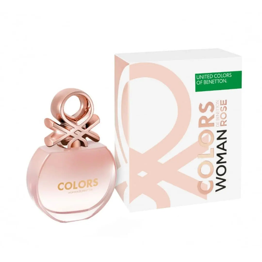 Benetton Colors Rose EDT para mujer 80 ml - Aromática CR