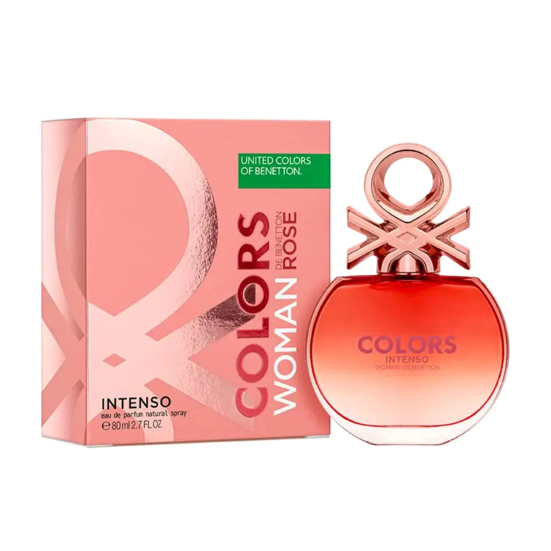 Benetton Colors Rose Intenso EDT para mujer 100 ml - Aromática CR