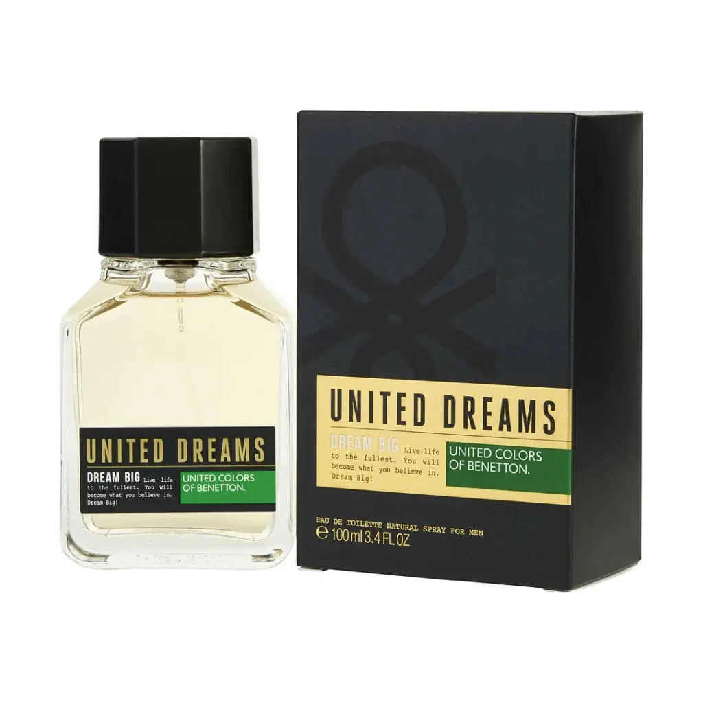 Benetton Dream Big EDT para hombre 100 ml - Aromática CR