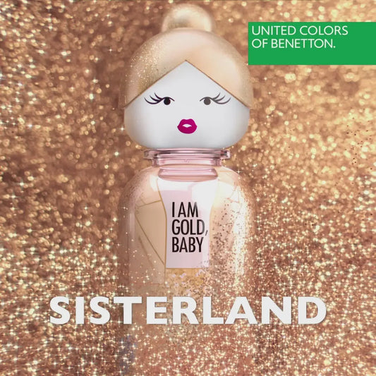 Benetton Sisterland Golden Vanilla EDT para mujer 100 ml - Aromática CR